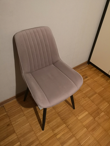 Стул на металлокаркасе Седа К кирпичный / черный фото покупателя 37