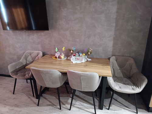 Стол раскладной Лота Лофт 120 25 мм юта / черный матовый фото покупателя 969