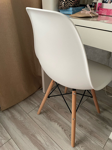 Пластиковый стул Eames PC-015 желтый фото покупателя 139
