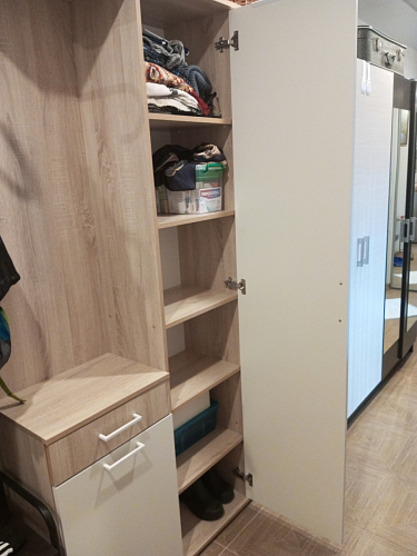 Готовая прихожая Пети дуб сонома / белый фото покупателя 74