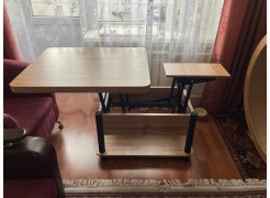 Стол-трансформер Виват дуб вотан / хром фото покупателя 1