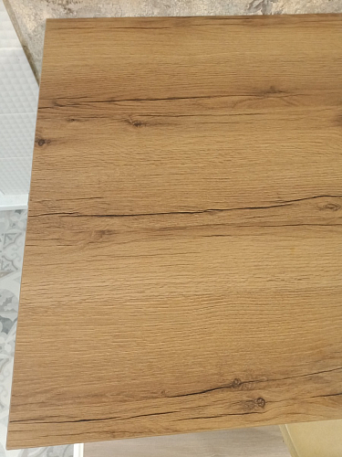 Деревянный стол Лота Лофт 140х80 дуб крафт табачный / черный матовый фото покупателя 931