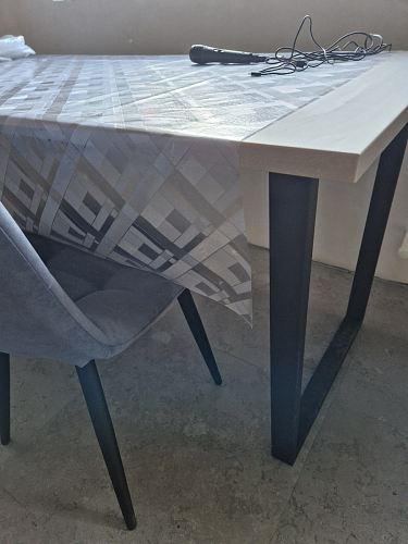 Стол раскладной Лота Лофт 120 25 мм юта / черный матовый фото покупателя 897