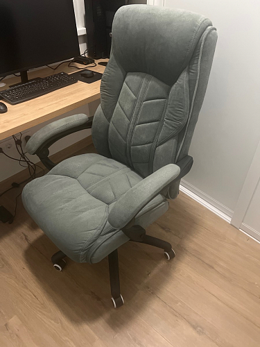 Компьютерное кресло Traun dark gray / black фото покупателя 39