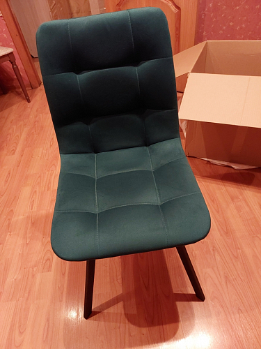 Комплект стульев Чилли 2 шт бежевый / черный фото покупателя 864