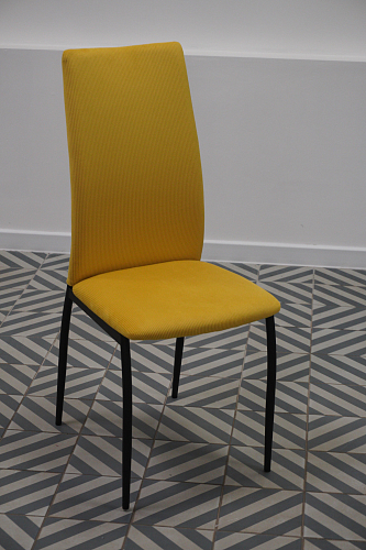 Стул на металлокаркасе Tod light blue / yellow / black из шоурума 2