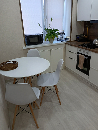 Стол Table 90 white / wood фото покупателя 4