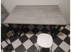 Стол Лота Лофт 120 25 мм сабия / черный матовый фото покупателя 895