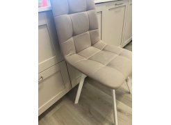 Стул на металлокаркасе Чилли горчичный / белый фото покупателя 603