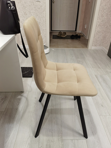 Стул на металлокаркасе Чилли зеленый / белый каркас фото покупателя 277