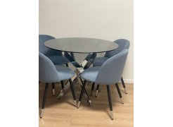 Стул на металлокаркасе Gabi green / black фото покупателя 646