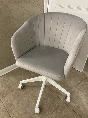 Компьютерное кресло Тибо сиреневый фото покупателя 30