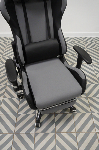 Компьютерное кресло Tesor black / gray из шоурума 1