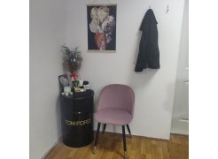 Стул на металлокаркасе Gabi 1 light purple / black фото покупателя 706