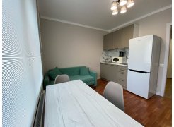 Деревянный стол Барон О 180 х 90 белая пленка шагрень / черный фото покупателя 34