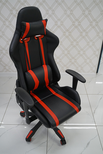 Компьютерное кресло Blok light blue / black из шоурума 4