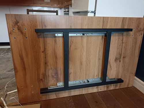 Деревянный стол Лота Лофт 140х80 дуб крафт табачный / черный матовый фото покупателя 607