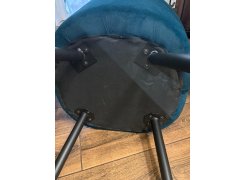 Стул на металлокаркасе Gabi 1 gray / black фото покупателя 639