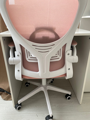 Компьютерное кресло Konfi dark gray / pink / white фото покупателя 178