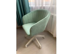 Компьютерное кресло Тибо confetti chocolate / белый фото покупателя 169