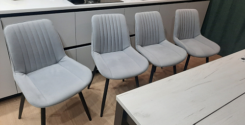 Стул на металлокаркасе Седа К кирпичный / черный фото покупателя 10