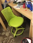 Компьютерное кресло Kiddy ткань серый: отзыв о товаре