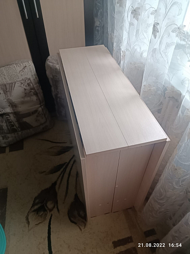 Стол обеденный раздвижной СтК7 венге фото покупателя 115