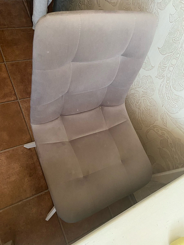 Стул на металлокаркасе Чилли горчичный / черный фото покупателя 1352