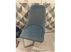 Стул на металлокаркасе Kora green / black фото покупателя 73