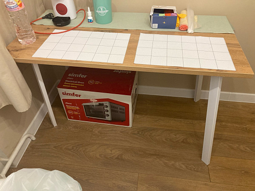 Стол Тринити Лофт 120 25 мм черный матовый / дуб делано темный фото покупателя 165