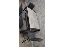 Стол Центавр дуб галифакс / черный матовый фото покупателя 12