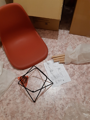 Стул Eames black фото покупателя 161