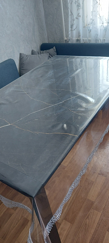 Стол Центавр дуб галифакс / черный матовый фото покупателя 38