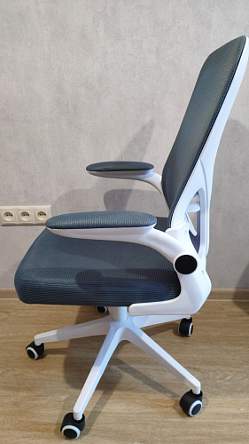 Компьютерное кресло Konfi light gray / blue / white фото покупателя 67