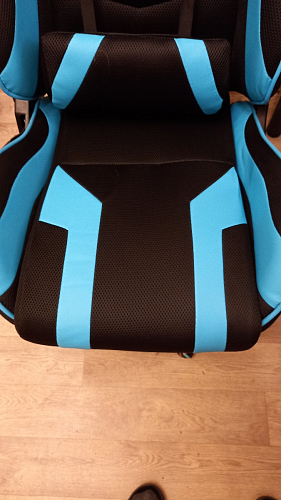 Компьютерное кресло Kano 1 light blue / black фото покупателя 114