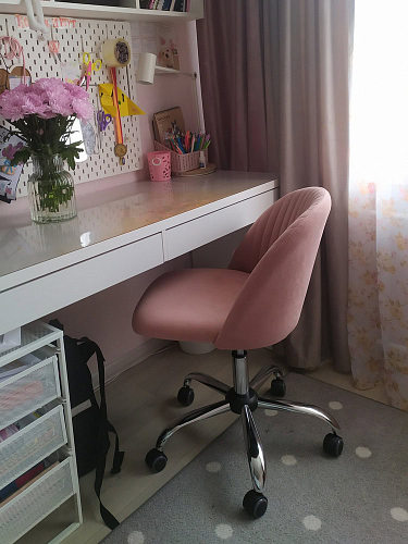 Компьютерное кресло Melody черное фото покупателя 29