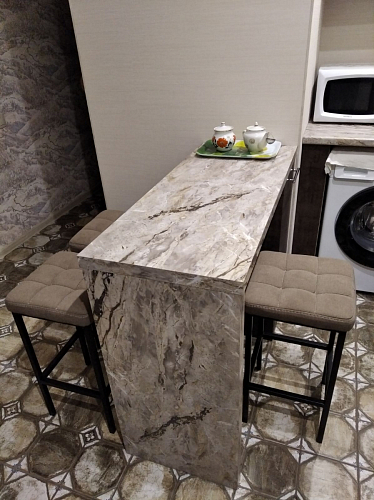 Барный стул Лофт катания минт / белый матовый фото покупателя 183