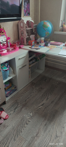 Письменный стол Лайт 03.245F белый гладкий 101 фото покупателя 84