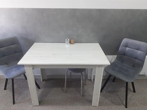 Стул на металлокаркасе Чилли зеленый / черный фото покупателя 1023