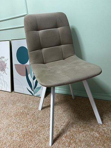 Комплект стульев Чилли 4 шт темно-серый / черный фото покупателя 50