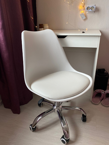 Компьютерное кресло Kolin white фото покупателя 11