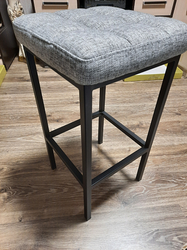 Барный стул Лофт катания лаванда / белый матовый фото покупателя 177