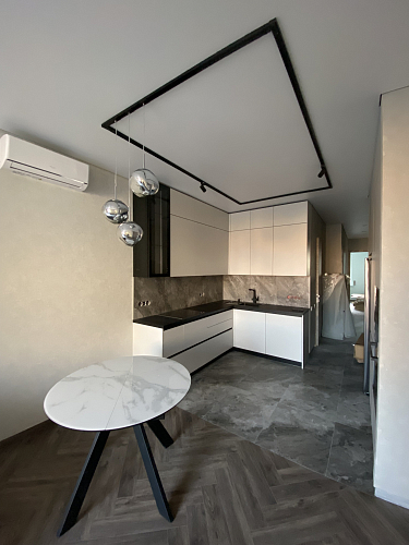 Стеклянный стол Бонжур оникс фото покупателя 1