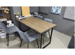 Стул на металлокаркасе Челси серый 02 / черный фото покупателя 169