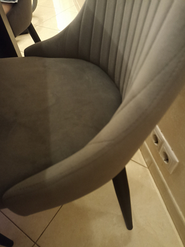 Стул на металлокаркасе Kora light blue / white фото покупателя 292