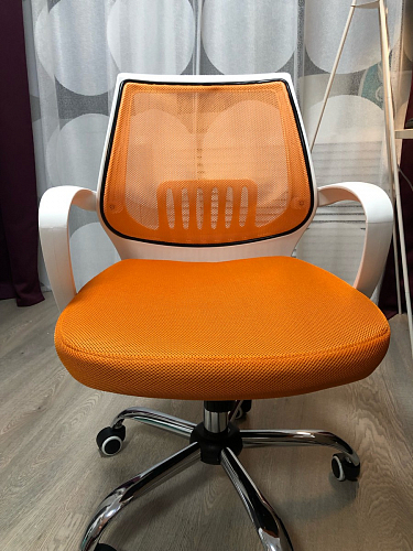 Компьютерное кресло Ergoplus белое / серое фото покупателя 39