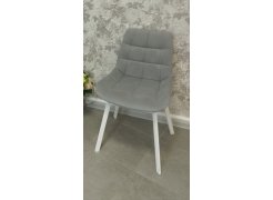 Стул на металлокаркасе Челси белый / латте фото покупателя 90