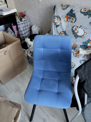 Стул на металлокаркасе Чилли зеленый / белый каркас фото покупателя 52