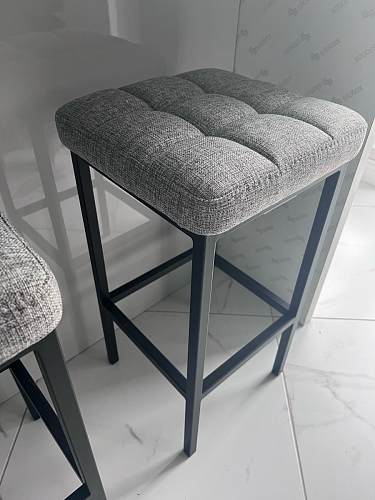 Барный стул Лофт линкольн белый / белый матовый фото покупателя 99