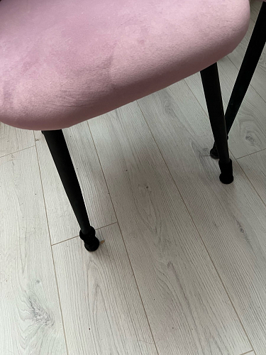 Стул на металлокаркасе Gabi 1 light purple / black фото покупателя 198